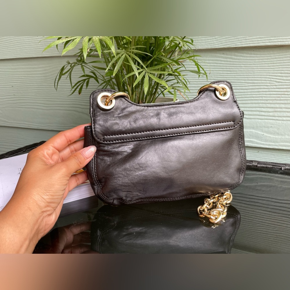Tory Burch Black Leather Crossbody - Picture 7 of 8